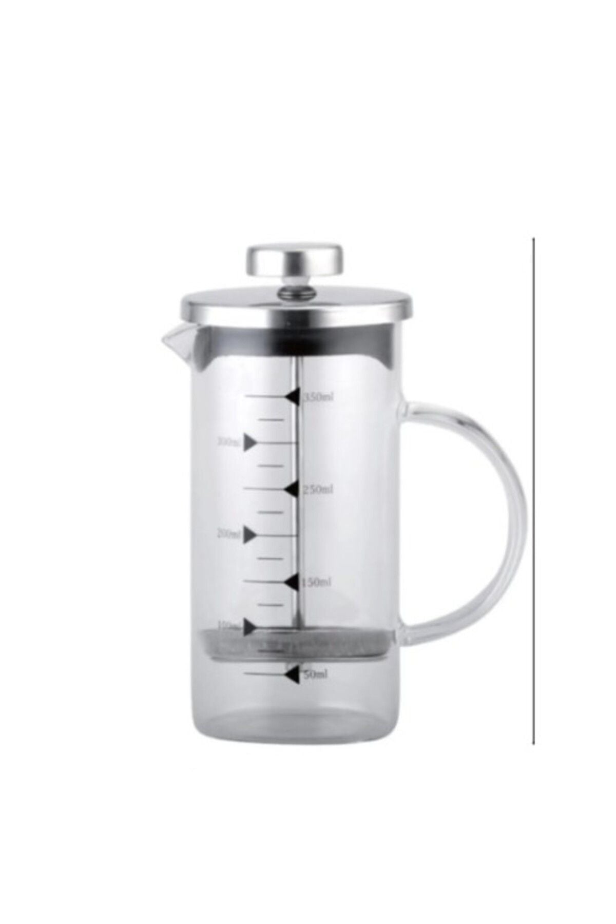 350 ml Cam French Press Kahve Demleme Makinesi