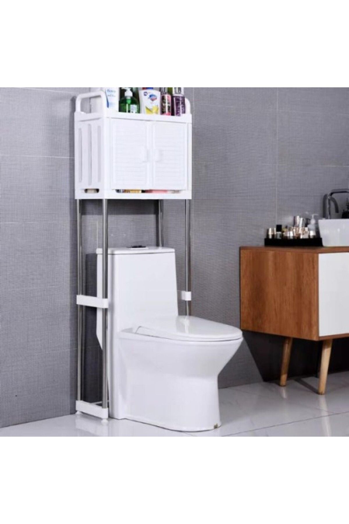 Banyo Düzenleyici Raf Dolabı